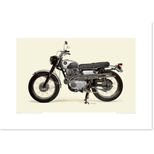 Photo: 1962 HONDA Dream CL72 Scrambler