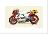 Photo: 1986 YAMAHA YZR500 (0W81) - Marlboro Yamaha Team Agostini 