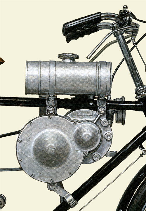 Photo: 1946 Bicycle auxiliary engine