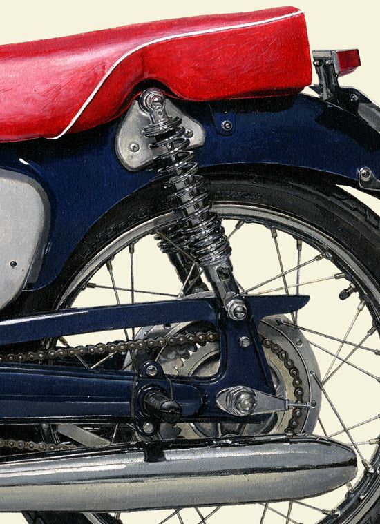 Photo: 1959 Honda CB95 Super Sport  