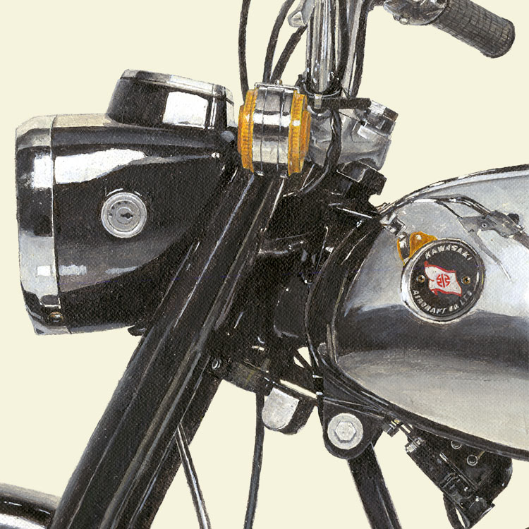 Photo: 1962 KAWASAKI 125 B8