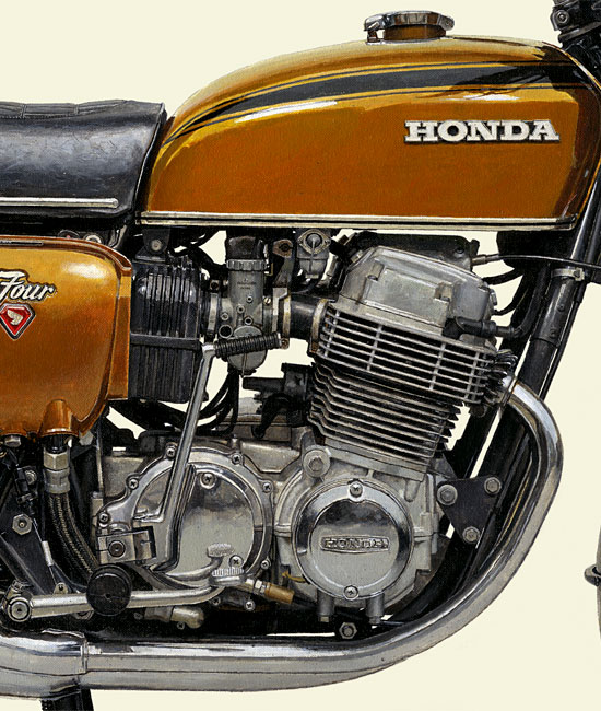 Photo: 1970 Honda Dream CB750 Four (K1)  