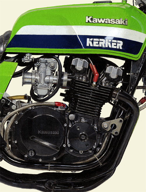 Photo: 1982 KAWASAKI KZ1000S1 - Team Kawasaki / Kerker Superbike