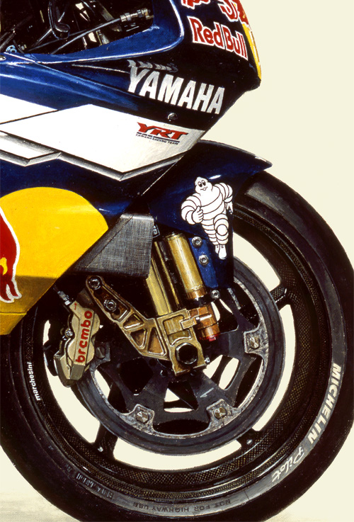 Photo: 2000 YAMAHA YZR500 (OWK6) - Red Bull Yamaha WCM