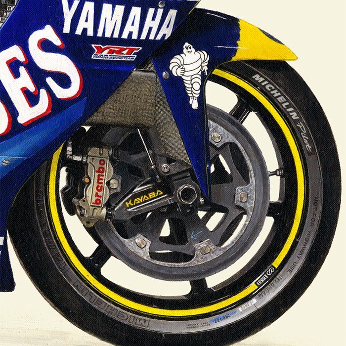 Photo: 2002 YAMAHA YZR500 (0WL9) - Gauloises Yamaha Tech3