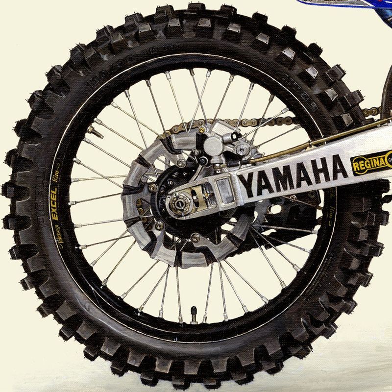 Photo: 2003 YAMAHA YZ450FM - Yamaha L&M Motocross Team