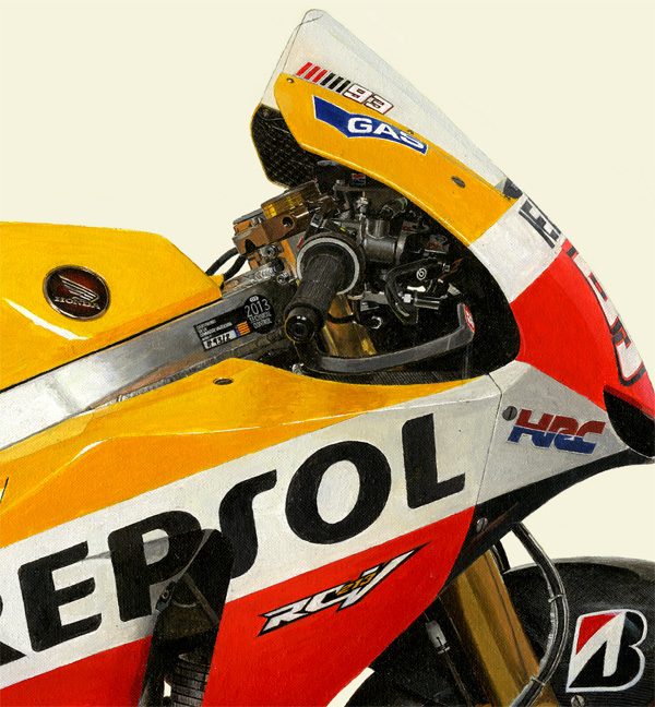 Photo: 2013 Honda RC213V - Repsol Honda Team